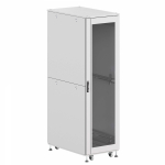 Шкаф напольный разобранный 19 IT-CQE-N 42U 600x1000мм, крыша с вырубкой, дверь стекло и двойная сплошная металл, двойные боковые панели, серый RAL70 Шкаф напольный разобранный 19 IT-CQE-N 42U 600x1000мм, крыша с вырубкой, дверь стекло и двойная сплошная металл, двойные боковые панели, серый RAL70