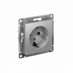 Розетка 1гн с З/К с/у алюминий механизм 16А AtlasDesign Systeme Electric (1/10) Розетка 1гн с З/К с/у алюминий механизм 16А AtlasDesign Systeme Electric (1/10)