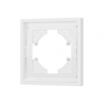 Рамка пластиковая FRM-TENDO-PL-1-WH (Arlight, Белый) Рамка пластиковая FRM-TENDO-PL-1-WH (Arlight, Белый)