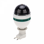 Диско-лампа светодиодная E27 с переxодником в розетку, проекция звезды, 230В NEON-NIGHT