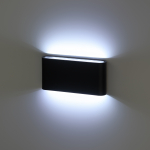 Светильник светодиод подсветка декор 10Вт 3500К IP54 черный WL41 BK ЭРА (1/40)