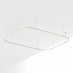 Основание ART-APRIORI-RECTANGLE-SOFT-ROD-800-4500x3500 (OG) (Arlight, IP20 Металл, 3 года)