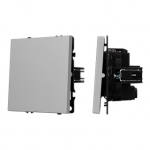ARL NOBE Выключатель перекрёстный 1 кл софт-тач никель SWT-MKX1-SFPL-IS (250V, 10A) (Arlight, -) ARL NOBE Выключатель перекрёстный 1 кл софт-тач никель SWT-MKX1-SFPL-IS (250V, 10A) (Arlight, -)