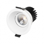 Светильник MS-FLOW-BUILT-R85-12W Warm3000 (WH, 55 deg, 230V) (Arlight, IP20 Металл, 5 лет)