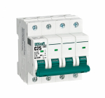 Выключатель автоматический 4-полюсный (4P) 25А хар. C DEKraft ВА-103