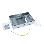 Основание для вертикальной установки фиксированное, исполнение вровень с полом 2х4 мод.