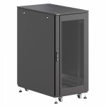 Шкаф напольный разобранный 19 IT-CQE-N 24U 600x800мм, крыша с вырубкой, дверь стекло и сплошная металл, одинарные боковые панели, черный RAL9005 Шкаф напольный разобранный 19 IT-CQE-N 24U 600x800мм, крыша с вырубкой, дверь стекло и сплошная металл, одинарные боковые панели, черный RAL9005