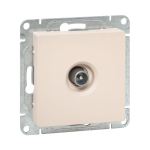 Механизм розетки TV, оконечная, кремовый Эпика EKF