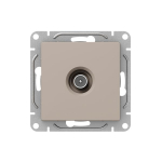 Механизм розетки TV, проходная, кремовый Эпика EKF