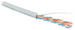 U/UTP, CAT5e 24 AWG, PVC, нг(А)-LS неэкранированный внутренний  серый (0,51 мм) медь (305м) HYPERLINE