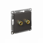 Розетка 1гн аудио с/у базальт механизм AtlasDesign Systeme Electric (1/10)