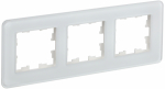 Рамка 3гн стекло белый РУ-3-2-Бр RE BRITE IEK (5/50)