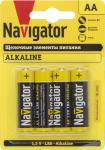 Элемент питания LR6 (АА) алкалиновый NBT-NPE бл. 4шт Navigator