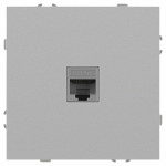 Розетка ЭРА Galaxy 15-3107-03 информационная RJ45 IP20 алюминий