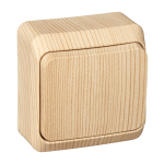 Выключатель 1кл прох о/у сосна IP20 Этюд Systeme Electric  (1/25/200)