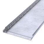 Лоток перфорированный Профи INOX (AISI 316) 400х50х6000 (1,5 мм) (12 м/уп) Промрукав