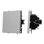 ARL NOBE Выключатель 1 кл софт-тач никель SWT-MK01-SFPL-IS (250V, 10A) (Arlight, -) ARL NOBE Выключатель 1 кл софт-тач никель SWT-MK01-SFPL-IS (250V, 10A) (Arlight, -)