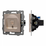 Механизм компьютерной розетки SCT-MPC1-PL-GD-V (RJ-45, CAT6) (Arlight, -) Механизм компьютерной розетки SCT-MPC1-PL-GD-V (RJ-45, CAT6) (Arlight, -)