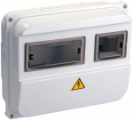 Щит учетно-распр. ЩУРН-П 1/3 224х270х110 настен пласт IP55 IEK (1)