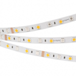 Лента RT-B60-10mm 24V RGBW-Warm (14.4 W/m, IP20, 5m) (Arlight, Открытый)