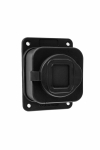 Розетка одноместная переносная 2Р+РЕ 230V 16A каучук черная IP54 PLEXUP Розетка одноместная переносная 2Р+РЕ 230V 16A каучук черная IP54 PLEXUP