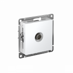 Розетка 1гн ТВ оконечная с/у белый механизм AtlasDesign Systeme Electric  (1/10)