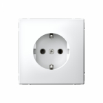 Розетка 1гн с З/К с/у белый механизм 16А ArtGallery Systeme Electric (1/10/20)