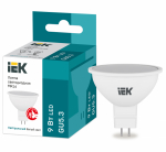 Лампа светодиод 9Вт GU5.3 4000К 810Лм MR16 IEK (10/200)