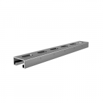 С-профиль 1500x41x21 сталь перфорация: задняя сторона Ostec