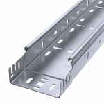 Лоток перфорированный Профи INOX (AISI 316) 100х50х6000 (1,5 мм) (12 м/уп) Промрукав