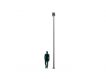 LEADER LED 50 D75 4000K K-POLE 5M D114 RAL9005 светильник