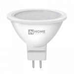 Лампа светодиод 6Вт GU5.3 6500К 525Лм MR16 VC IN HOME (10/100)