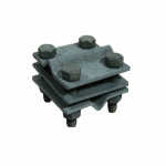 Зажим крестовидный прут-прут с тремя пластинами Промрукав Зажим крестовидный прут-прут с тремя пластинами Промрукав