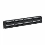 Патч-панель 19&quot;,2U,CAT5E, 48 портов RJ45, неэкранированная