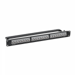 Патч-панель 19&quot;,1U,CAT6, 24 модуля RJ45, неэкранированная