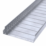 Лоток перфорированный Профи INOX (AISI 316) 500х100х6000 (1,2 мм) (12 м/уп) Промрукав