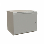 WRline Шкаф настенный 19-дюймовый (19"), 12U, 650x600х450мм, цельнометаллическая дверь с замком, цвет серый (RAL 7035) (разобранный) WRline Шкаф настенный 19-дюймовый (19"), 12U, 650x600х450мм, цельнометаллическая дверь с замком, цвет серый (RAL 7035) (разобранный)