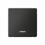 Выключатель 1кл с подсв с/у базальт механизм быстрозажим ArtGallery Systeme Electric (1/10/20)