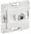 Розетка 2гн комп+ТВ RJ45+TV с/у белый арктический механизм кат.5E SK-A14W SKANDY IEK (1/10/100)