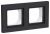 Рамка 2гн карбон IP44 AQUA AtlasDesign Systeme Electric (1/10)