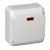 Выключатель 1кл прох с подсв о/у белый IP20 Этюд Systeme Electric  (1/25/200)