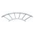 Секция угловая 90° LB 90 660 R5 FS, для лестничных лотков, R=500 мм, h=60 мм, B=600 мм, сталь, конвейерный цинк Секция угловая 90° LB 90 660 R5 FS, для лестничных лотков, R=500 мм, h=60 мм, B=600 мм, сталь, конвейерный цинк