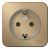 Розетка 1гн с З/К о/у титан компактная изол.пласт. 16А IP20 Blanca Schneider Electric