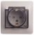 Розетка 1гн с З/К с крыш. шторки с/у белый в сборе 16А IP44 Glossa Systeme Electric(1/10) Розетка 1гн с З/К с крыш. шторки с/у белый в сборе 16А IP44 Glossa Systeme Electric(1/10)