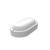 Светильник ЖКХ овал 8Вт 700Лм 6500K 160-260В IP65 160*90*46мм белый LED Gauss Elementary 1/40