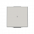 Клавиша одинарная нажимная (кнопка) для выкл-ля/кнопки символ «свет» пластик матовая IP20 ABB