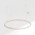 Основание ART-APRIORI-ROUND-HANG-R1800 (GD) (Arlight, IP20 Металл, 3 года)