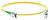 Hyperline FC-S2-9-ST/AR-ST/AR-H-5M-LSZH-YL Патч-корд волоконно-оптический (шнур) SM 9/125 (OS2), ST/APC-ST/APC, 2.0 мм, simplex, LSZH, 5 м