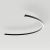 Светильник SP-LINE-HANG-ARC-C3535-D1500-53W Warm3000 (BLACK, 230V) (Arlight, Металл) Светильник SP-LINE-HANG-ARC-C3535-D1500-53W Warm3000 (BLACK, 230V) (Arlight, Металл)