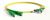 Hyperline FC-D2-9-SC/AR-ST/AR-H-1M-LSZH-YL Патч-корд волоконно-оптический (шнур) SM 9/125 (OS2), ST/APC-SC/APC, 2.0 мм, duplex, LSZH, 1 м